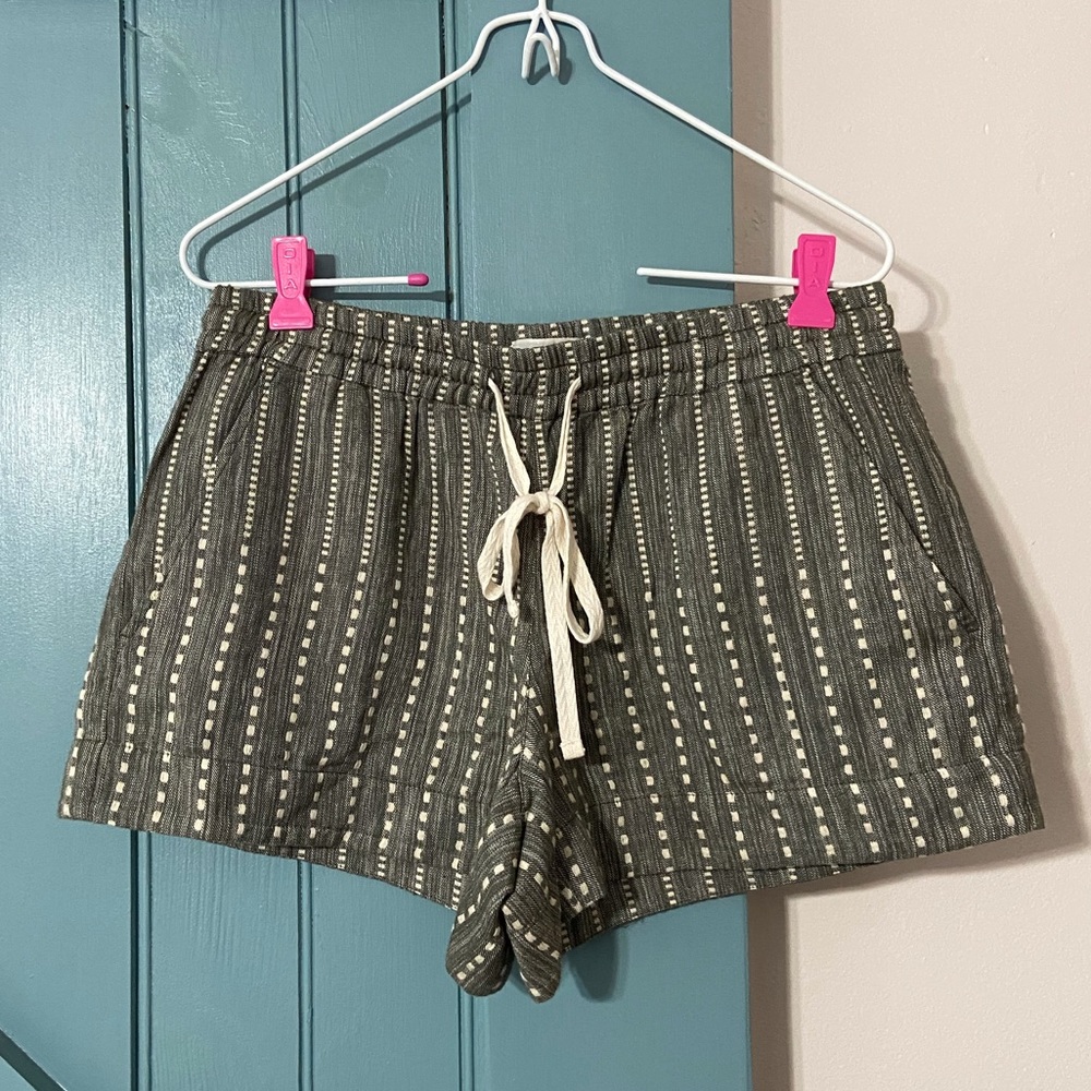 Lou & Grey Women’s Striped Cotton Shorts XS